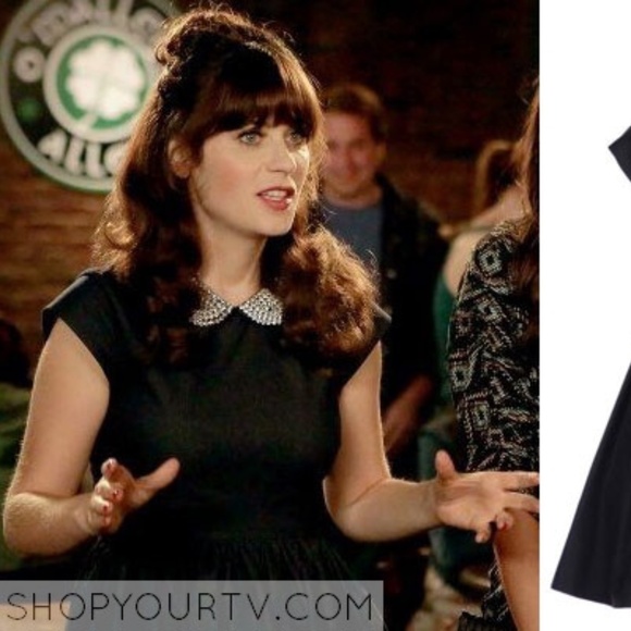 Kate Spade Kimberly Peter Pan Rhinestone Crystal Collar Denim Dress 0 MSRP $548 - Picture 2 of 7